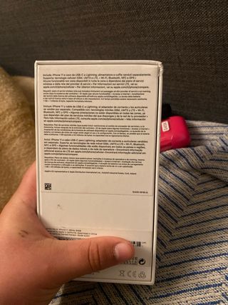 Caja iPhone 11 Blanca acepto ofertas