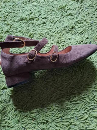 Ballerine Bianca Di marroni