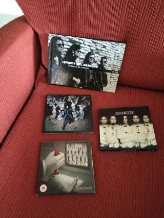 Lote 4 CDs Jack white, Héroes , Skizoo, Muse
