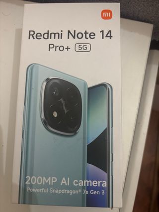 Xiaomi Redmi Note 14 Pro+ Negro Esta nuevo
