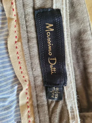 Pantalones Massimo Dutti camel