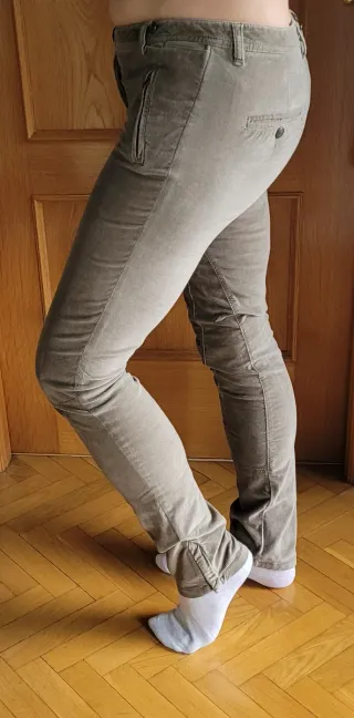 Pantalones Massimo Dutti camel