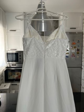 Vestido de fiesta o novia blanco