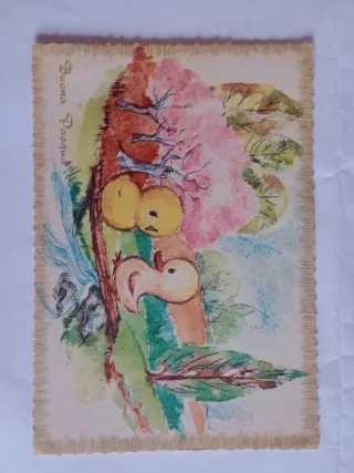 Lotto 8 Cartoline Pasquali Vintage