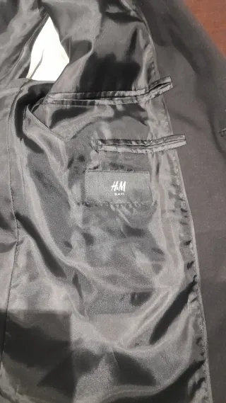 Chaqueta americana casual negra