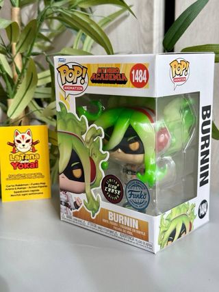 Funko Pop My Hero Academia Burnin 1484 Glow Chase