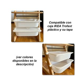 4 Adaptadores Trona Stokke para Caja Ikea