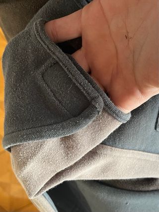 Pantalones de montar grises y marrones