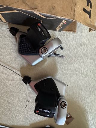 Comandi Microshift TS73-9 Silver