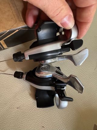 Comandi Microshift TS73-9 Silver