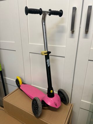 Patinete 3 ruedas Oxelo B1 rosa