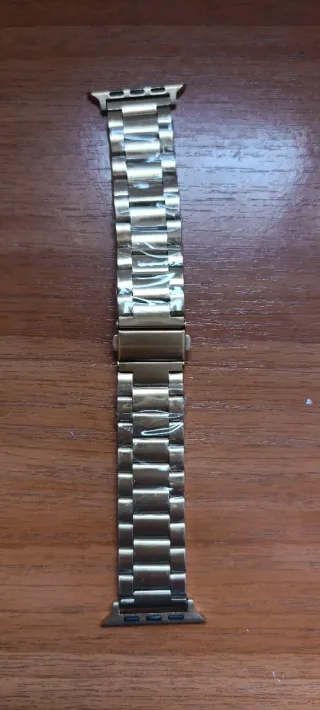 Correas Smartwatch Negro y Dorado