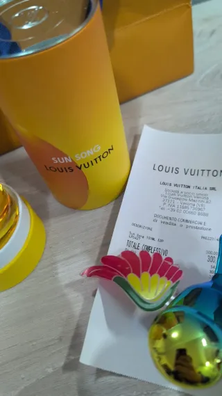 Profumo Louis Vuitton Sun Song originale nuovo