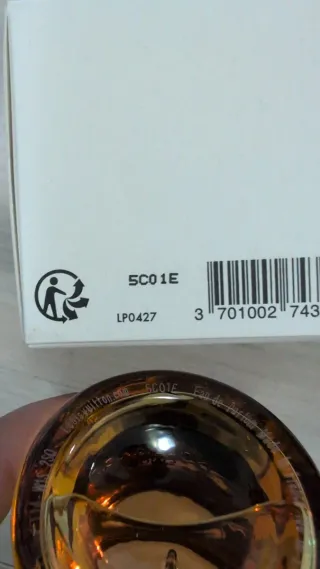 Profumo Louis Vuitton Sun Song originale nuovo