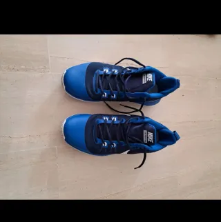 Zapatillas Nike Baloncesto Azul y Blanco