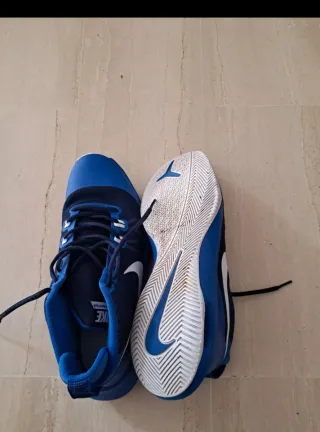 Zapatillas Nike Baloncesto Azul y Blanco