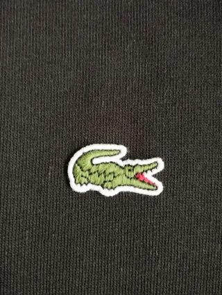 Sudadera Lacoste Negra Hombre
