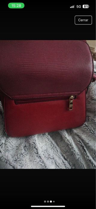 Bolso burdeos