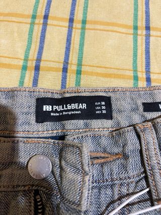 Pull&Bear Pantalón Vaquero Talla m