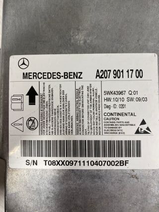 Centralita Airbag Mercedes A2079011700