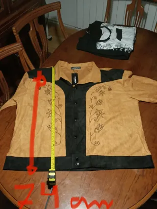 Chaqueta Country Bordada Talla 3XL