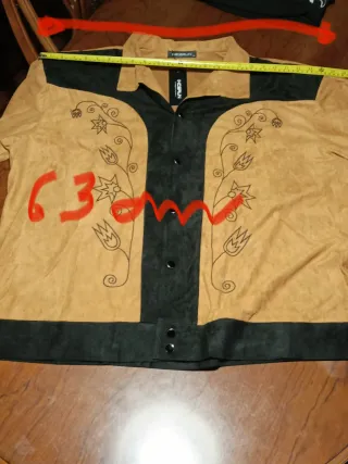 Chaqueta Country Bordada Talla 3XL