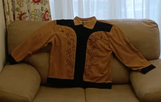 Chaqueta Country Bordada Talla 3XL