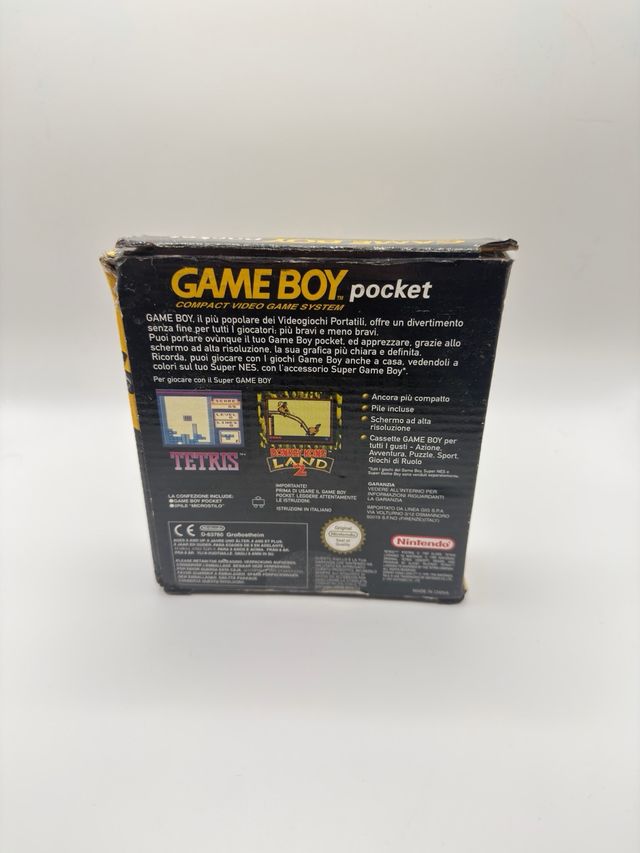 Nintendo Game Boy Pocket Amarillo