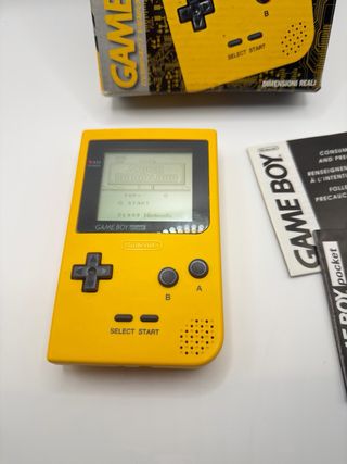 Nintendo Game Boy Pocket Amarillo