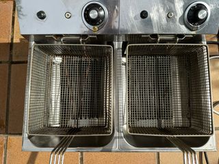 Freidora Doble HR 6+6L