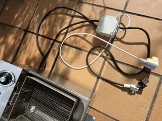 Freidora Doble HR 6+6L