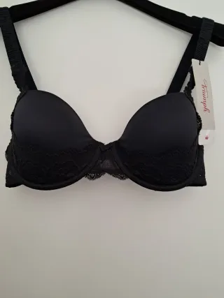 Triumph Muse WHP Reggiseno Nero Taglia 70D