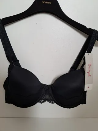 Triumph Muse WHP Reggiseno Nero Taglia 70D