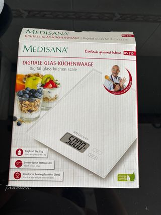 Báscula de cocina digital Medisana KS 210