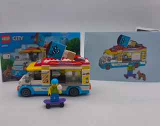 FURGONETA HELADERÍA CON 2 FIGURAS LEGO CITY 60253