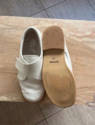 Zapatos de vestir blancos para niños