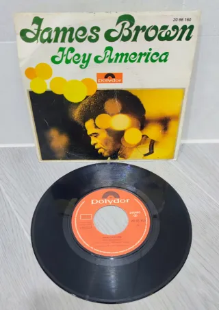 James Brown - Hey America (Single 7" 1972)