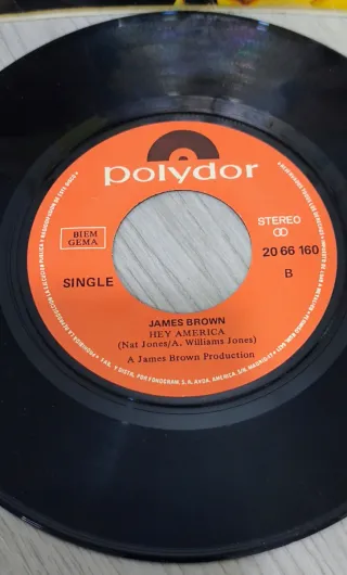 James Brown - Hey America (Single 7" 1972)
