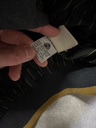 Giacca Varsity Iceberg Pelle Lana Made in Italy