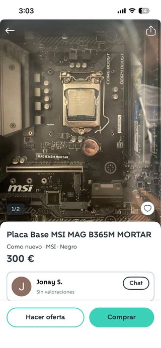 Placa Base MSI MAG B365M MORTAR DDR4