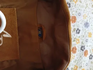 Chaqueta de ante marrón