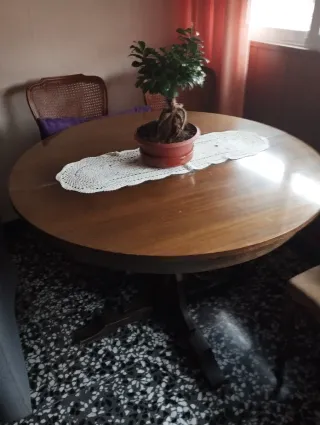 Mueble comedor tipo libreria. CON MESA INCLUIDA