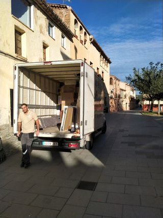 Plataforma elevadora para mudanzas