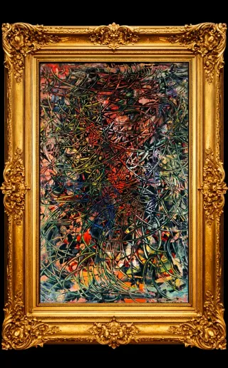 Cuadro abstracto para hoteles