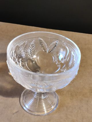 Set 8 Coppe Vetro Gelato Macedonia Anni 90