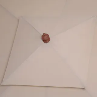 Sombrilla Jardín Doble Techo 3x3m