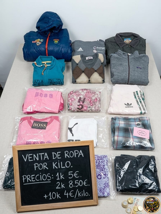 Stock di Abbigliamento Variegato al Peso di StockHoy