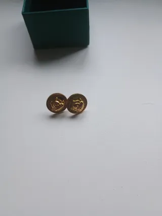 Pendientes Versace Dorados