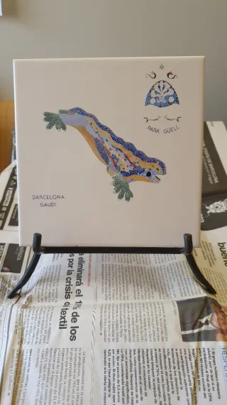 Baldosa Barcelona Gaudí Park Güell