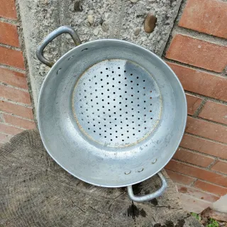 Scolapasta vintage alluminio